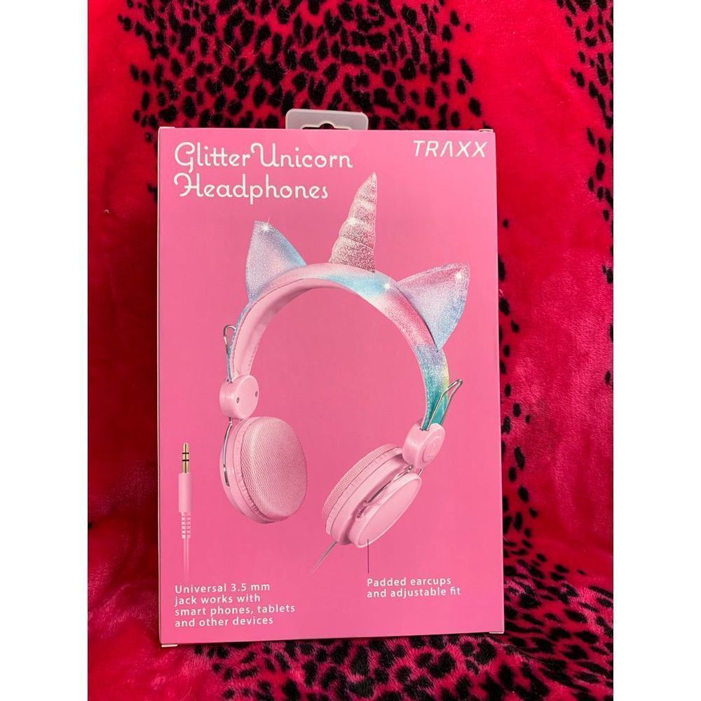 Glitter Unicorn Headphones